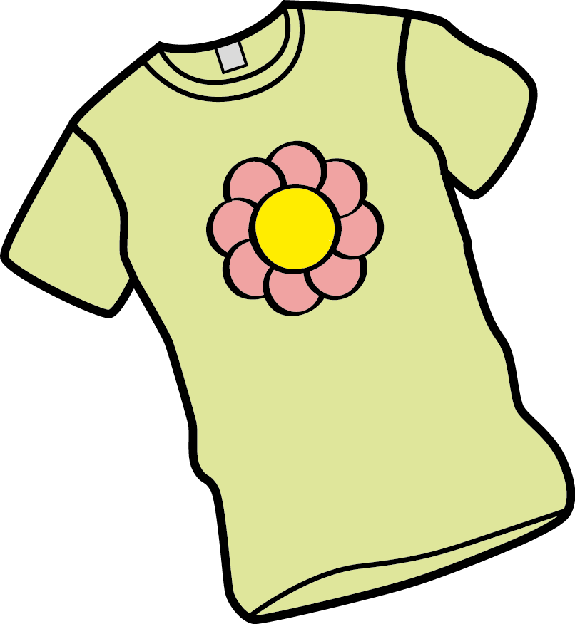 T-Shirt mit Blume